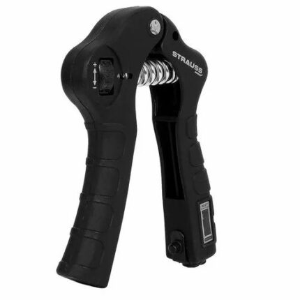 Latest model Adjustable Hand Grip Power Exerciser Forearm Wrist Strengthener Gripper (55-Kg) Spring Hand Grip Strengthener With Counter Hand Grip Exerciser